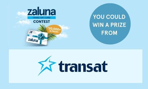 YOU COULD WIN 8 x $2,500 Travel Credits from Transat!