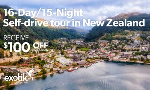 Self-drive in New Zealand exploring the North and South islands